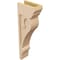 Ekena Millwork 5"W x 10"D x 30"H Thin Mayflower Rough Cedar Woodgrain TimberThane Corbel, Primed Tan CORUR05X10X30MAYRCPR - alternate 2